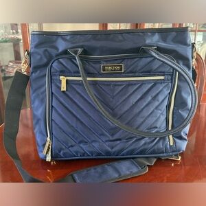 Kenneth Cole Reactions Quilted Crossbody Bag in Navy